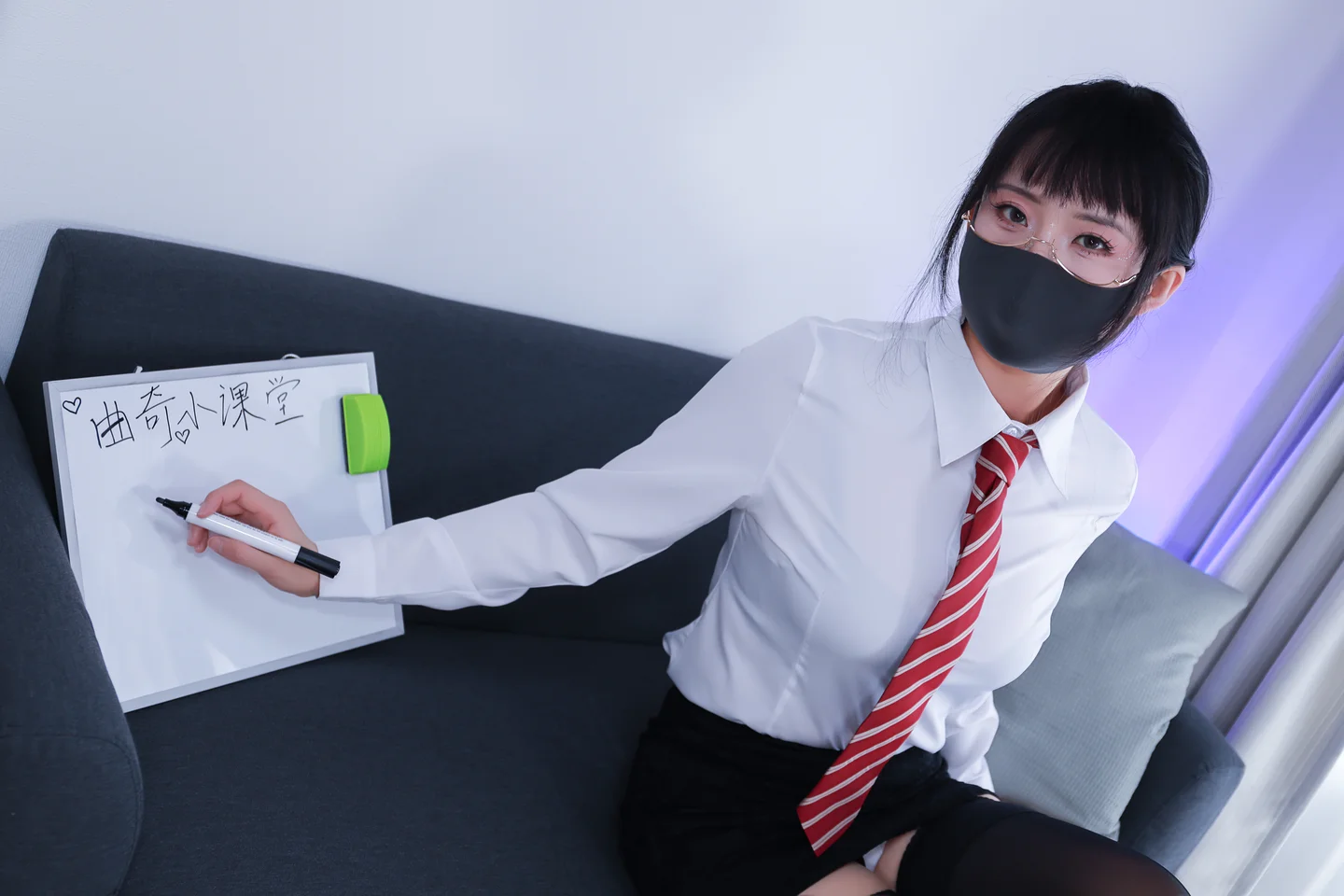 李佳 - No.012 教师 [88P-258MB] tg@simisebaisi 【丝足阁】011.webp